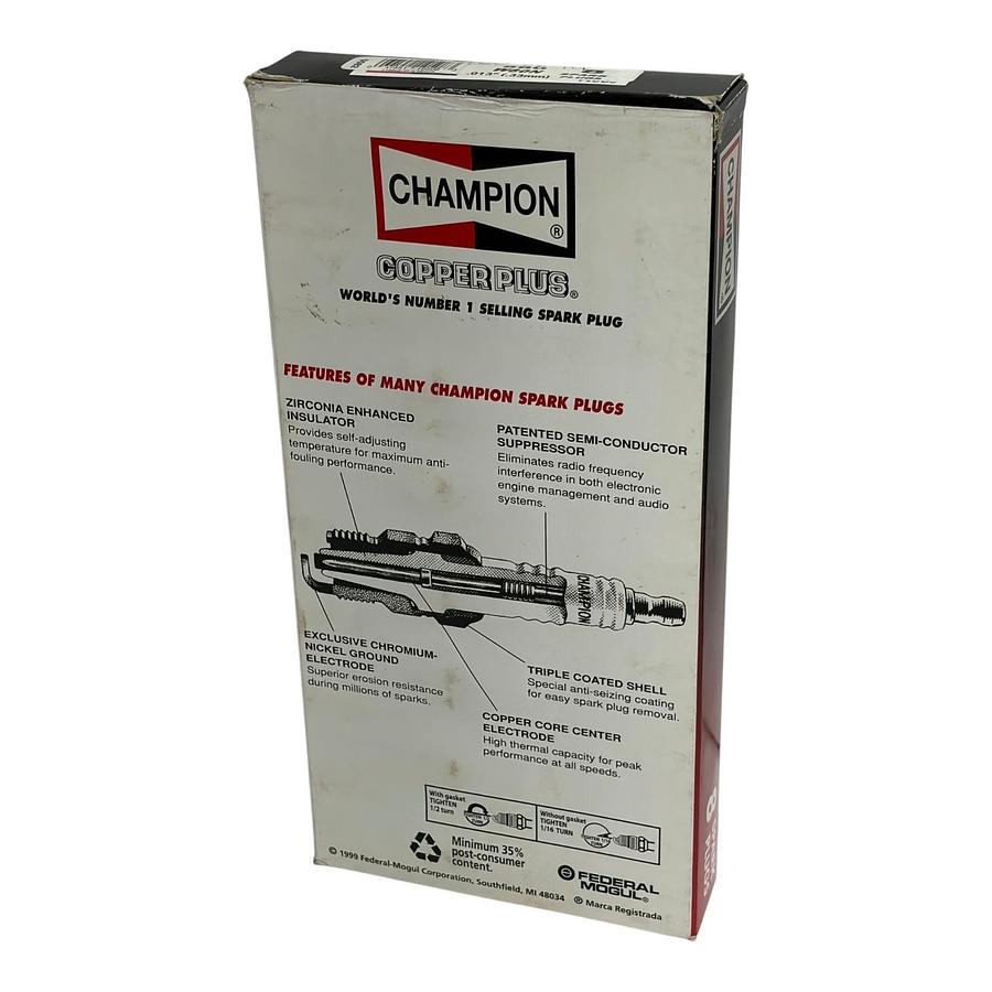 Used Champion 580 W80N Industrial Spark Plugs - Box of 8