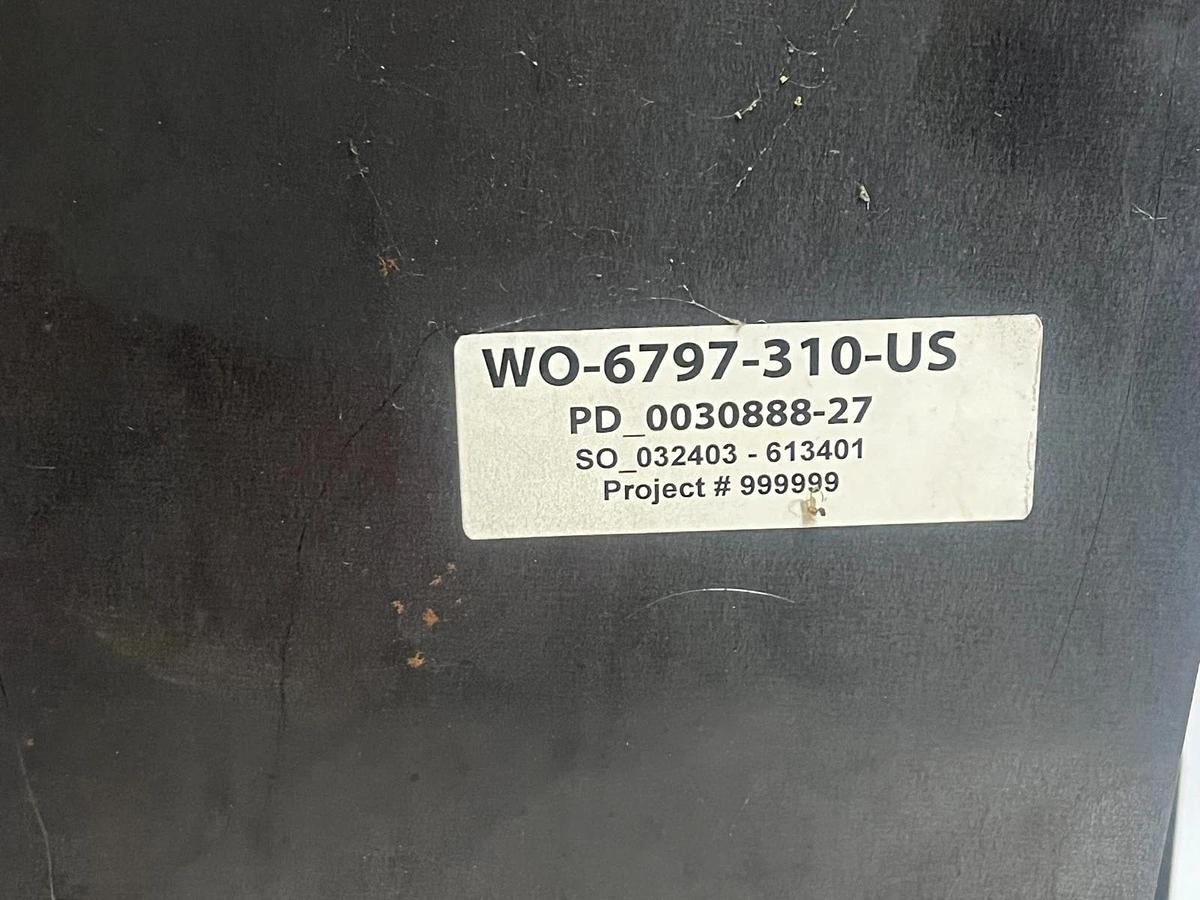 Used Proteus WeldSaver 5 EtherNet/IP 9WSEV50G-1-001 Water Control Robot Panel SMC