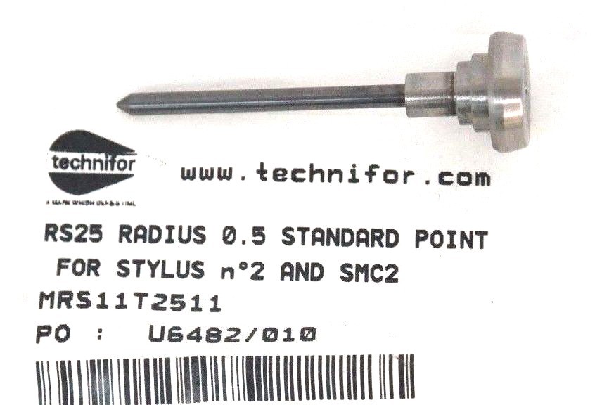 NEW TECHNIFOR RS25 RADIUS 0.5 STANDARD POINT MRS11T2511 FOR STYLUS N2 AND SMC2