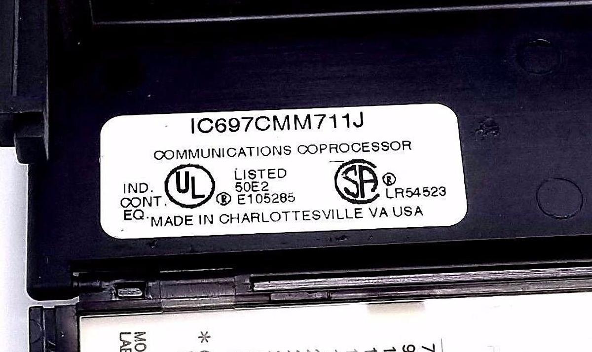 Used GE FANUC IC697CMM711J 90/70 COMMUNICATIONS COPROCESSOR IC697CMM711