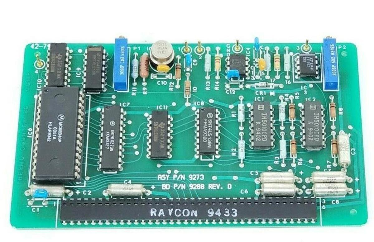 Used THERMO ENVIRONMENTAL 9273 PC BOARD COUNTER 9288 REV. D