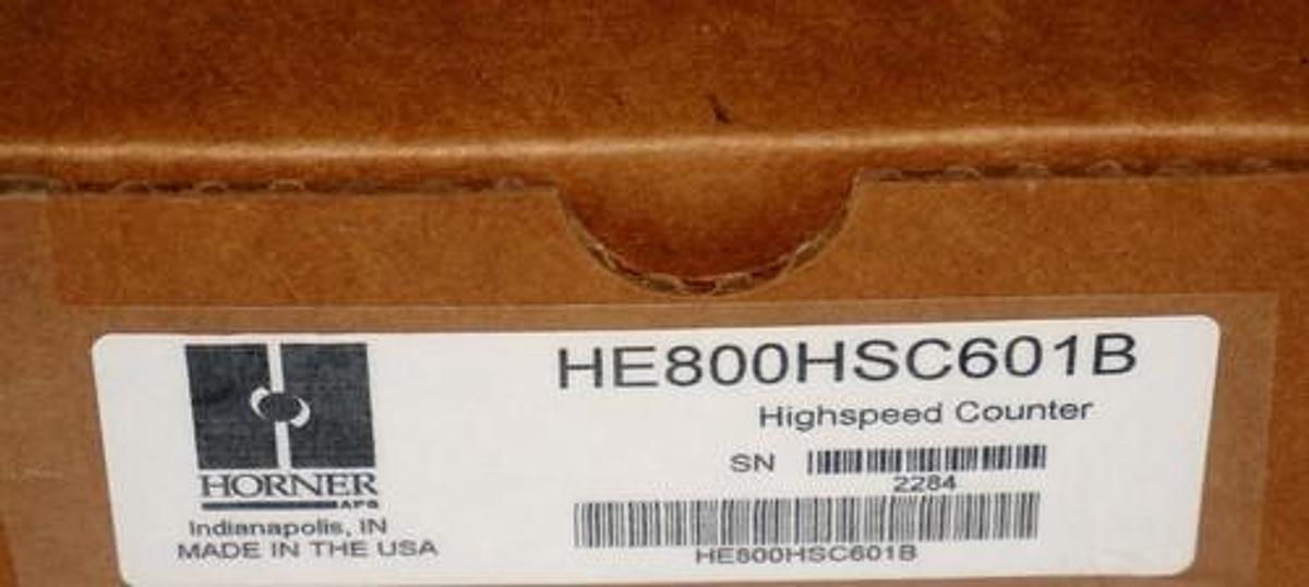 Used HORNER ELECTRIC HE800HSC601B HIGH SPEED COUNTER MODULE REPAIRED HE800HSC601