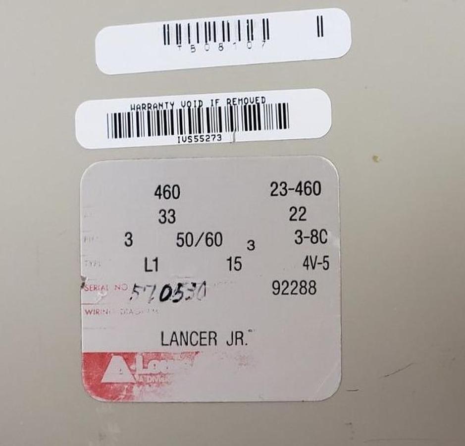 Used REPAIRED LOUIS ALLIS LANCER JR. 92288 TRANSISTOR INVERTER DRIVE 9206515-HP