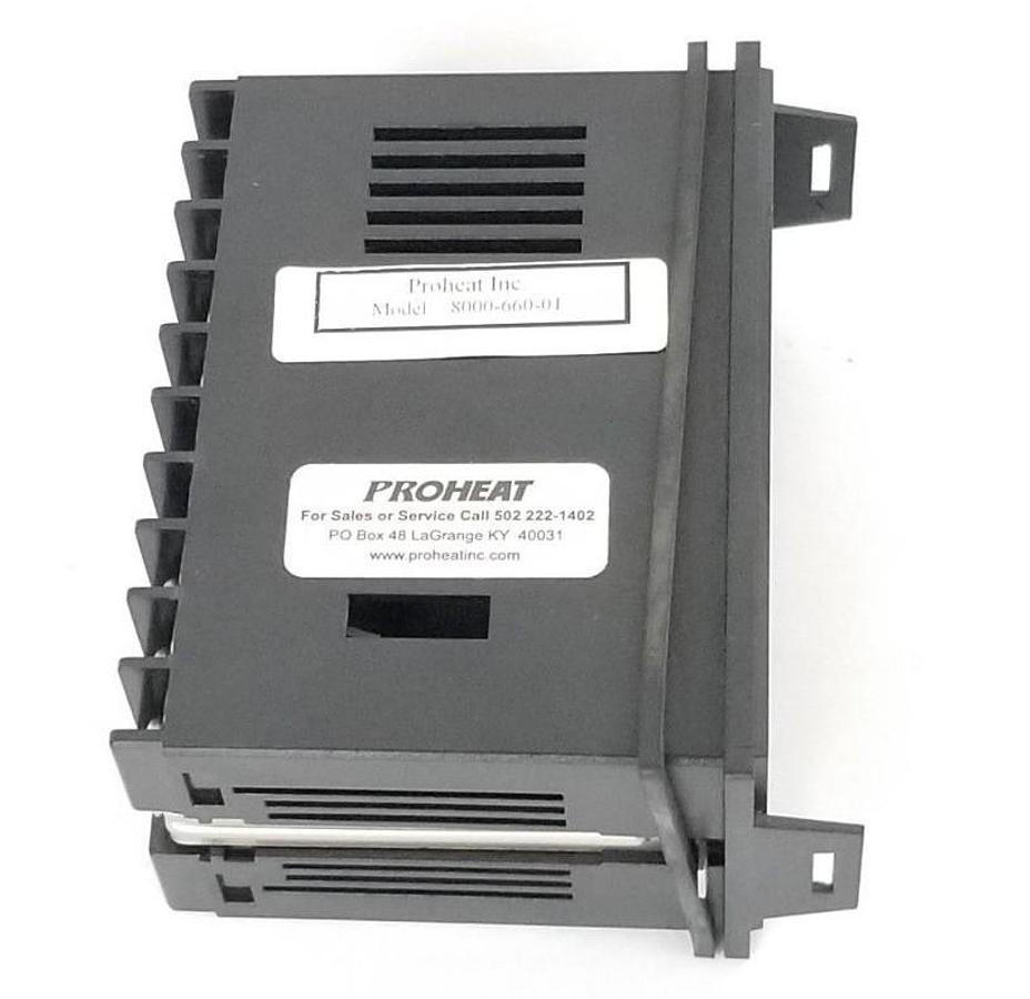 Used LOT OF 3 PROHEAT CD8100ZB TEMPERATURE CONTROLLER HOUSINGS 8000-660-01