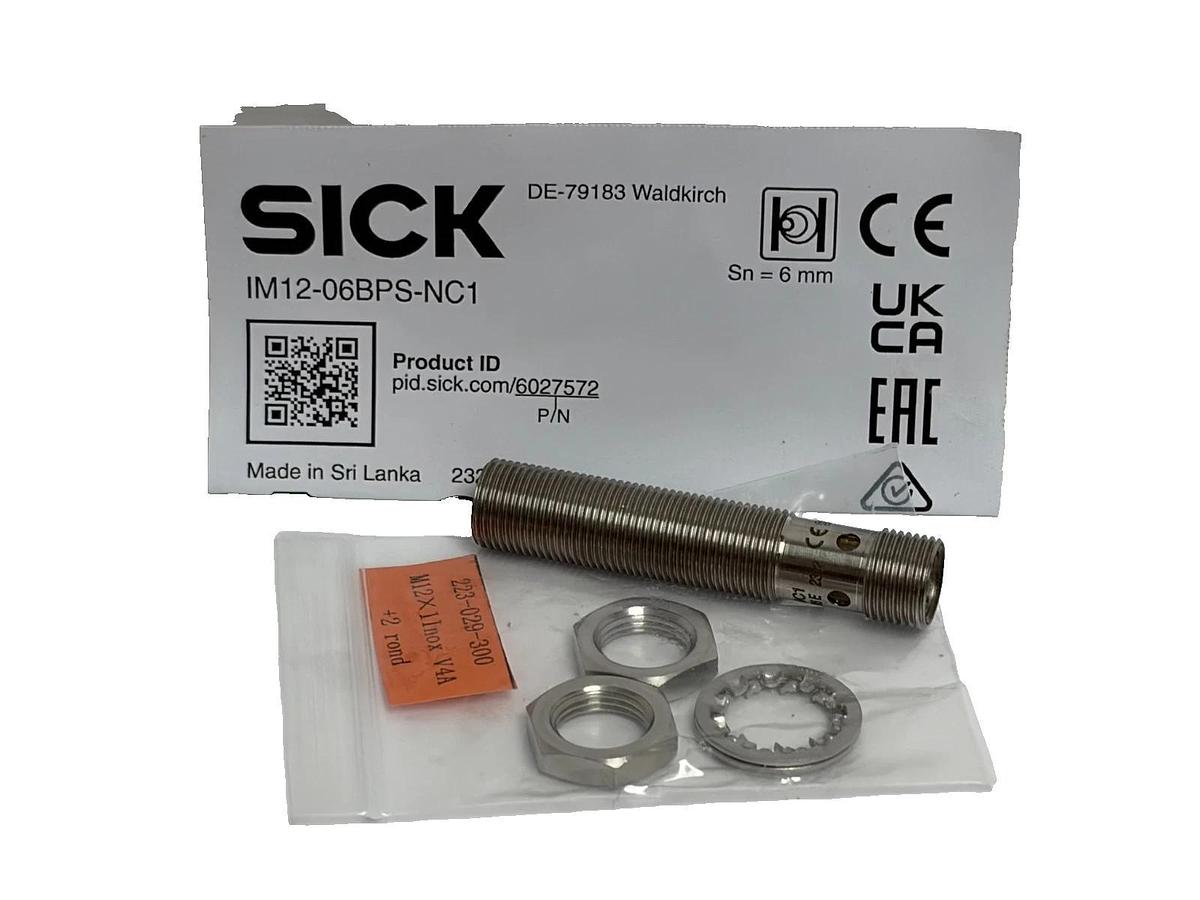 SICK IM12-06BPS-NC1 Inductive Proximity Sensor 6027572 New Surplus