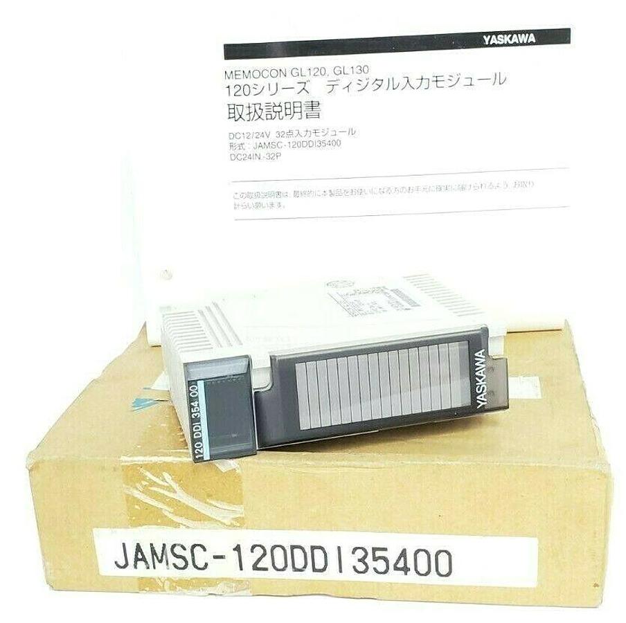 Used YASKAWA ELECTRIC JAMSC-120DDI35400 I/O MODULE 12/24 VDC 32 POINTS 4 MA VER. D1
