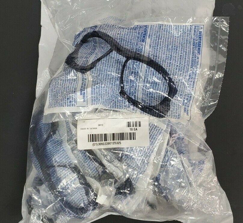 Used LOT OF 16 NEW UVEX SPERIAN S6250 SEISMIC REPLACEMENT FOAM GLASSES/GOGGLES FRAMES