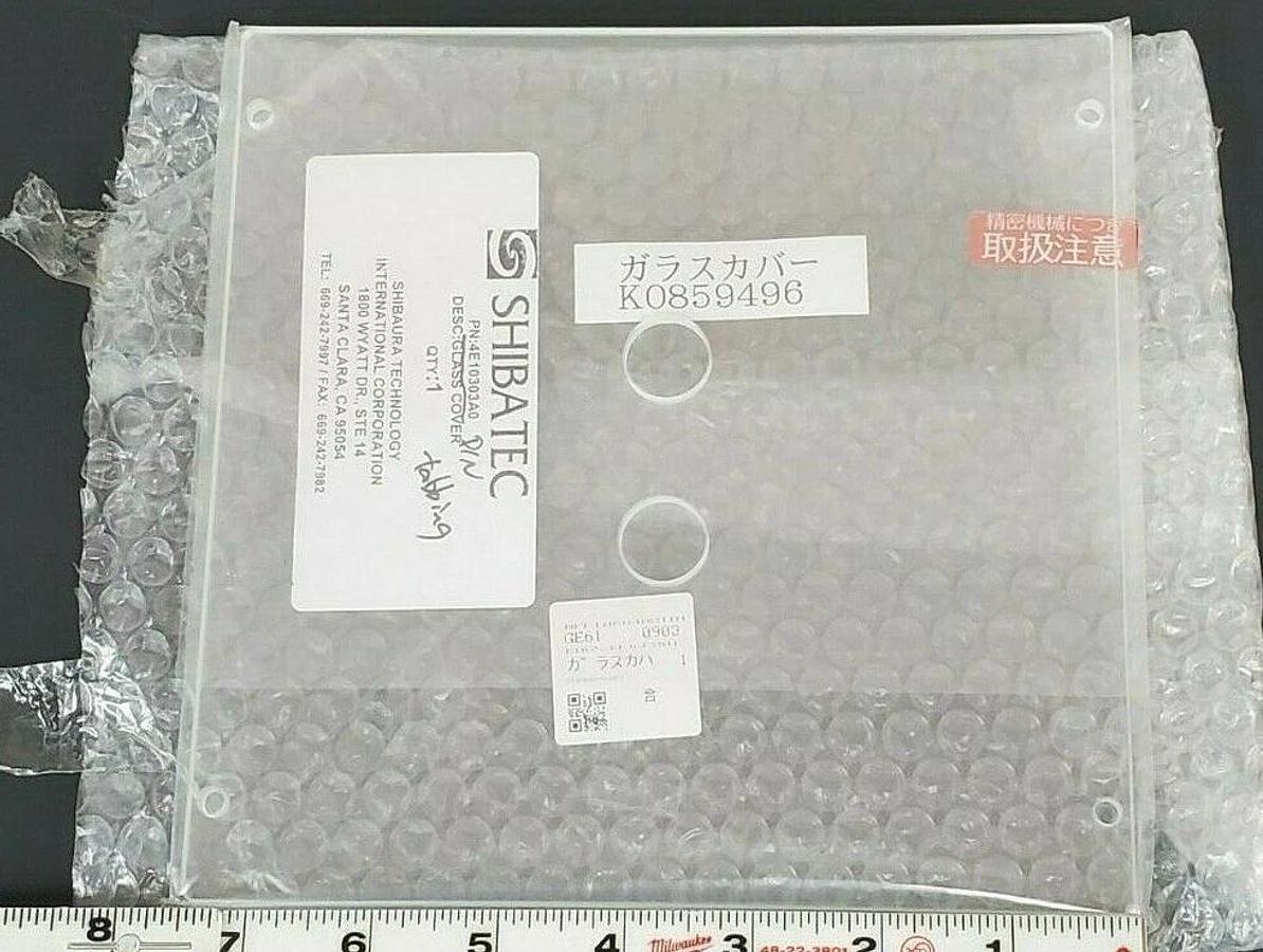 Used NEW SHIBATEC / SHIBAURA 4E10303A0 GLASS COVER K0859496