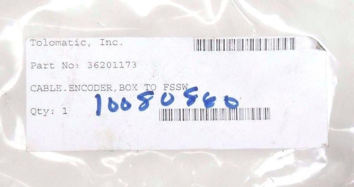 Used NEW TOLOMATIC 36201173 FLEX-CABLE FC-WAFMF-S-9671-E038