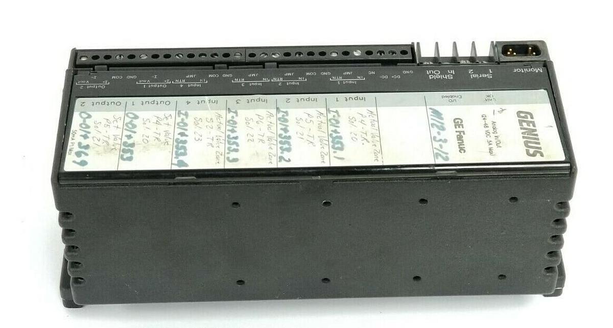 Used GE FANUC IC660ELA020A ANALOG GENIUS I/O BLOCK 24VDC IC660ELA020