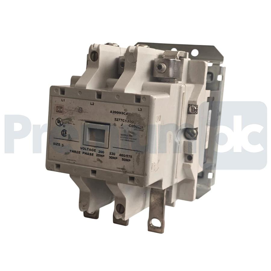 Used CUTLER-HAMMER A200M3CAC - A200 NEMA SIZE 3 MOTOR STARTER 110/120V COIL 90A USPI