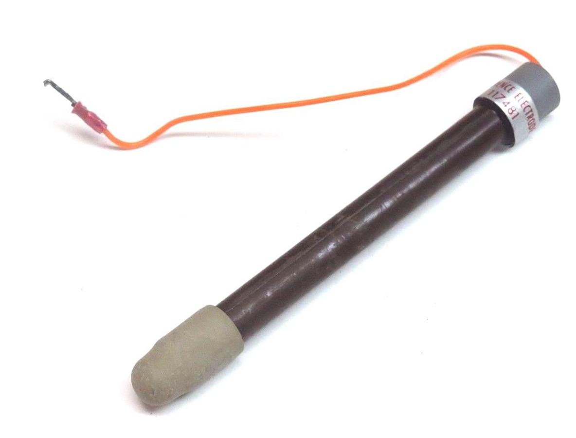 Used LEEDS & NORTHORUP 117481 PH MEASURING ELECTRODE GEL FILLED DIFFUSION TYPE