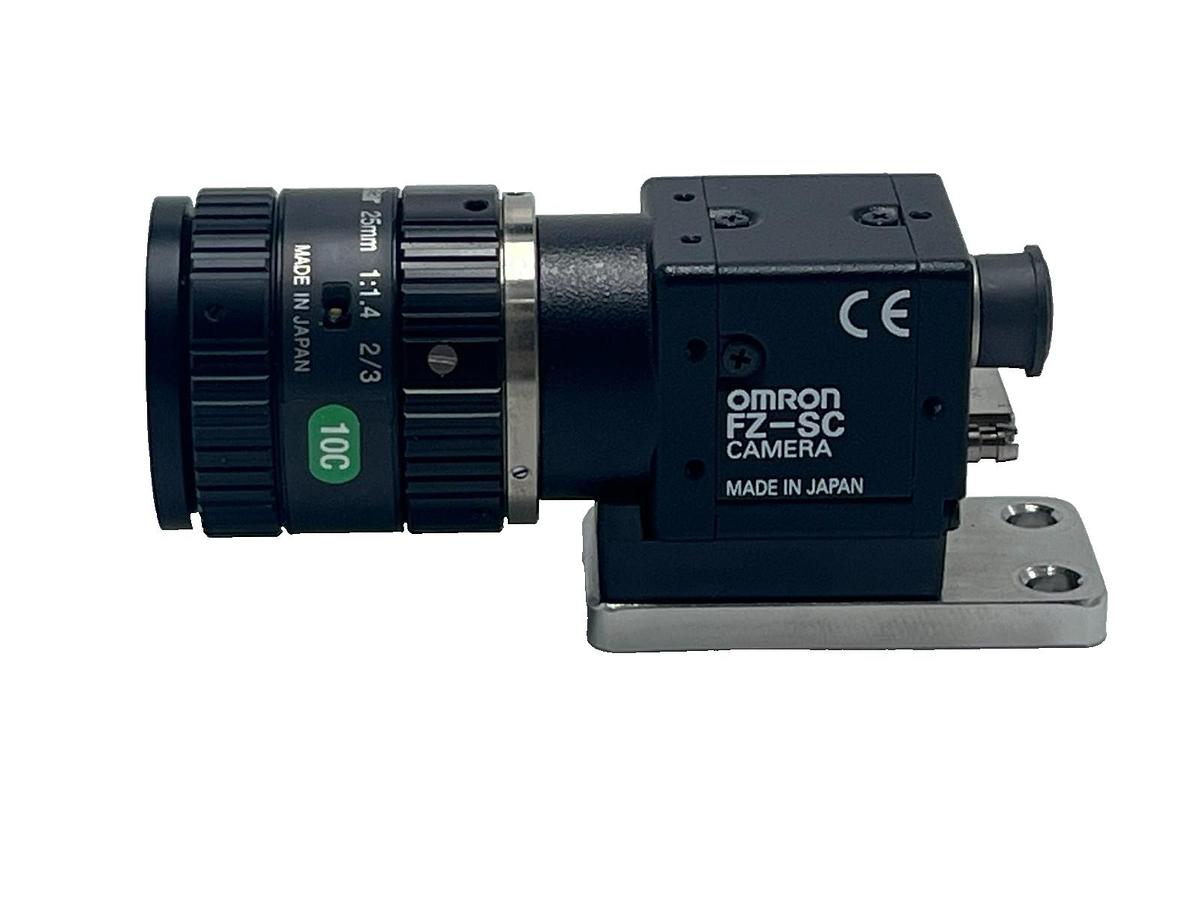 Used Omron FZ-SC Smart Camera Head w/ Computar 25mm f/1.4 Lens Machine Vision System