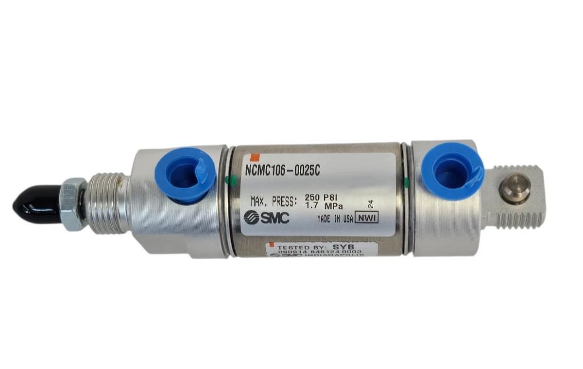 NEW SMC NCMC106-0025C CYLINDER NCMC106-0025C 250PSI 1.7MPa