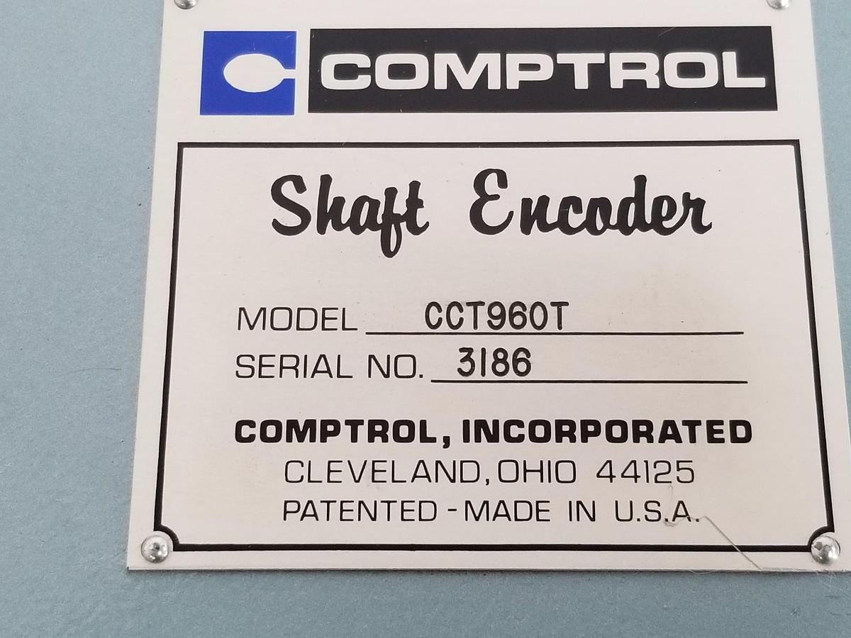 Used COMPTROL SHAFT ENCODER MODEL: CCT960T
