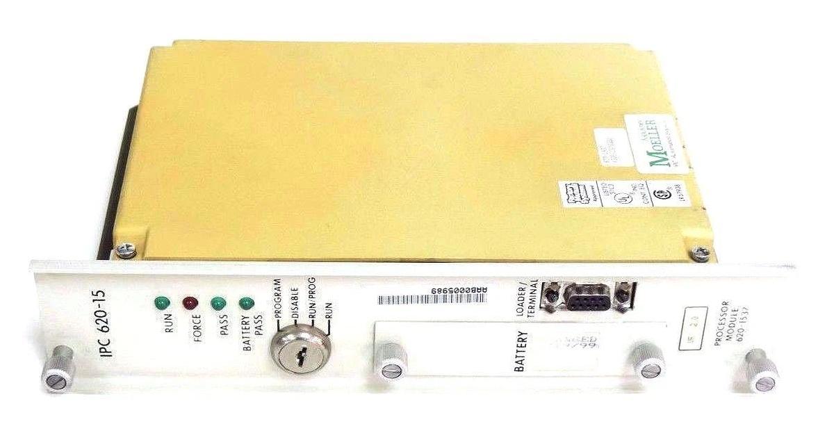 Used KLOCKNER MOELLER HONEYWELL IPC 620-1537 PROCESSOR 4K, 620-15, VR. 2.0, 6201537