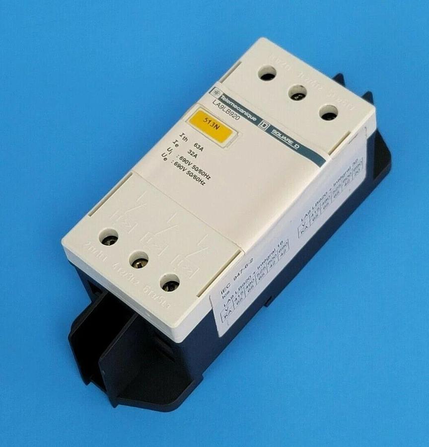 Used TELEMECANIQUE LA9LB920 CURRENT LIMITER 690 V AC 50/60 HZ