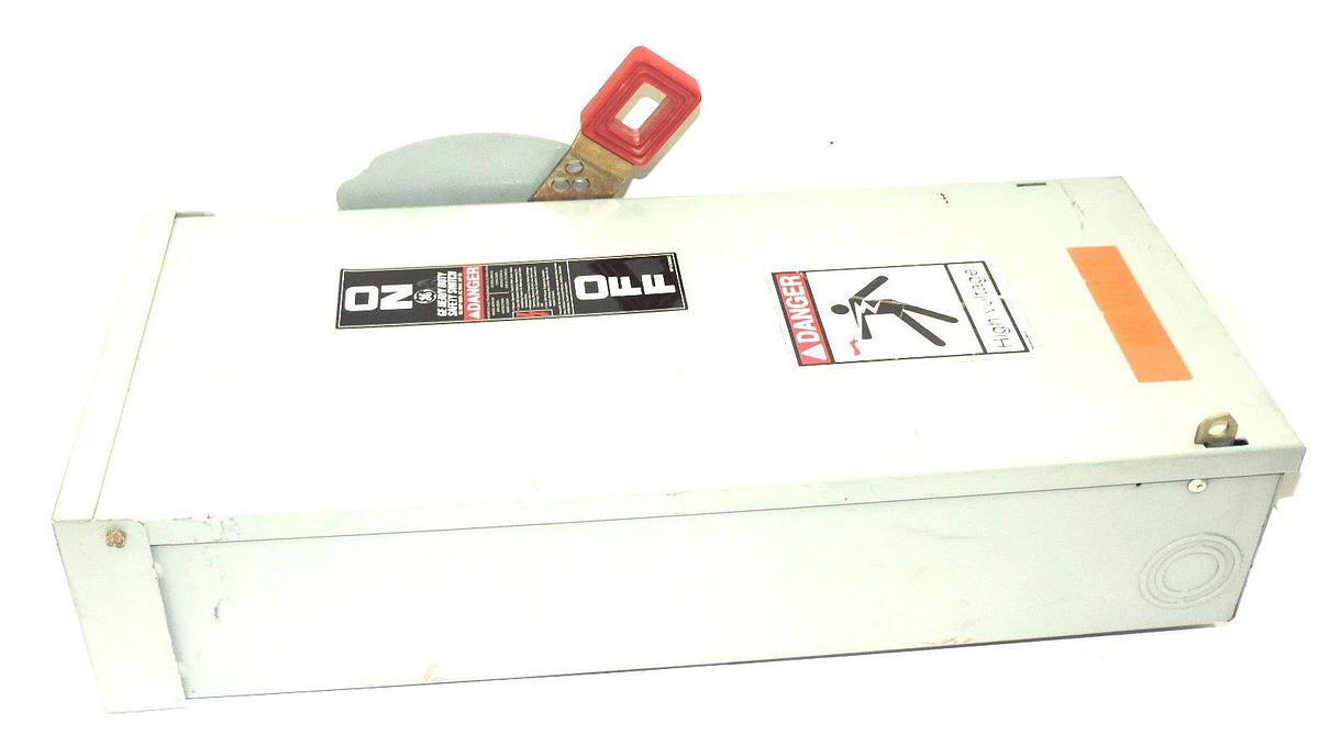 Used GENERAL ELECTRIC TH3362 SAFETY SWITCH 60 AMP 600VAC