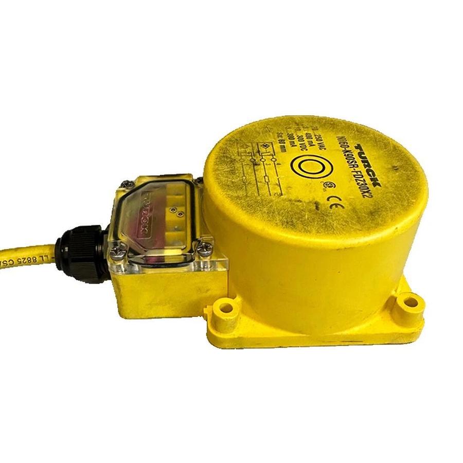 Used TURCK NI60-K90SR-FDZ30X2 / NI60K90SRFDZ30X2 INDUCTIVE SENSOR 20-250VAC 400mA