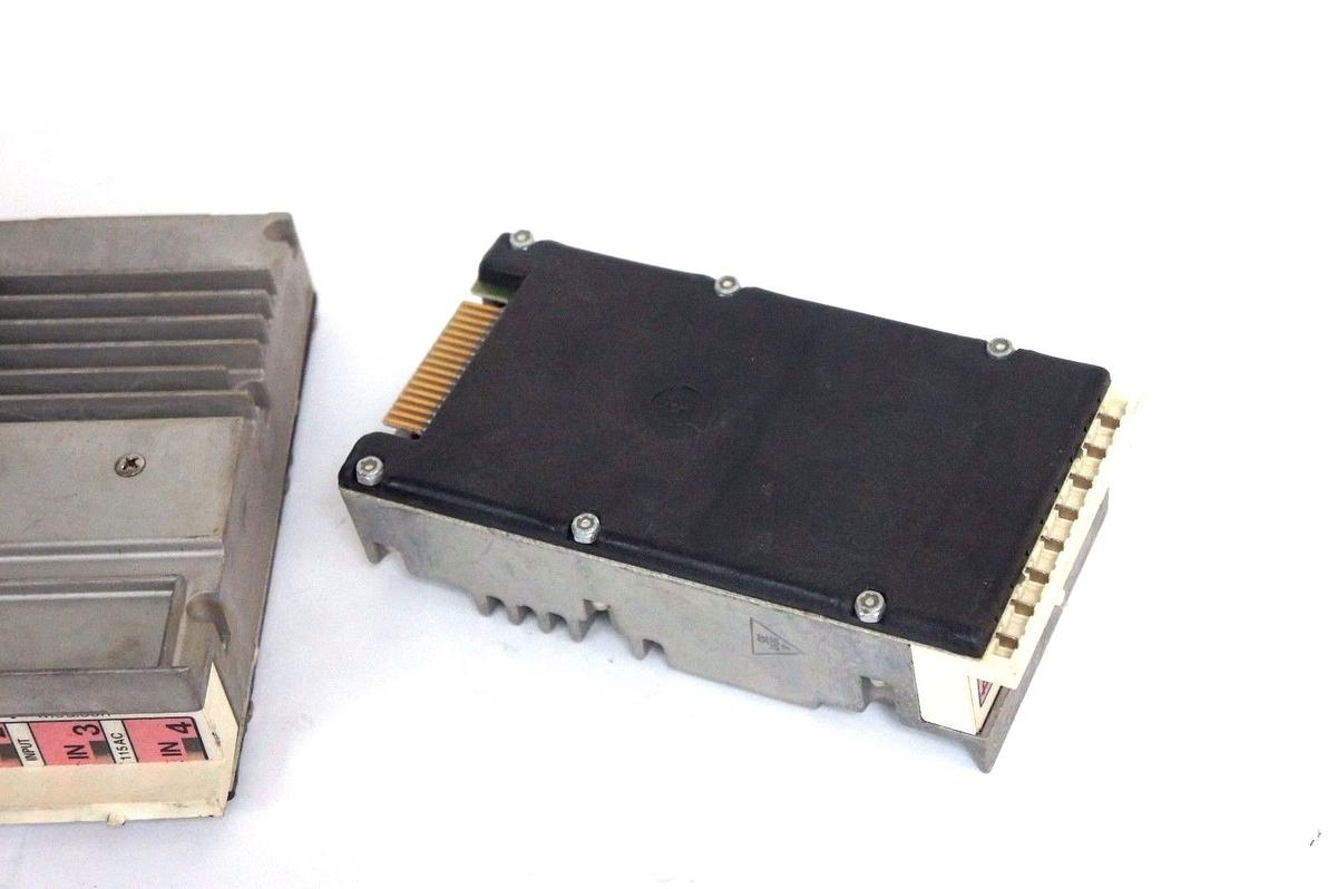 Used LOT OF 4 GOULD MODICON B551 INPUT MODULES 115V AC