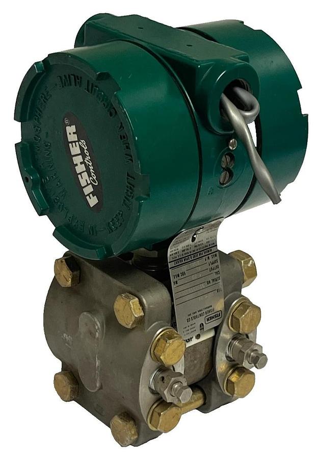 Used FISHER CONTROLS 115-1DP4E22 PRESSURE TRANSMITTER 4-20MA 45VDC 2000PSI 1151DP4E22