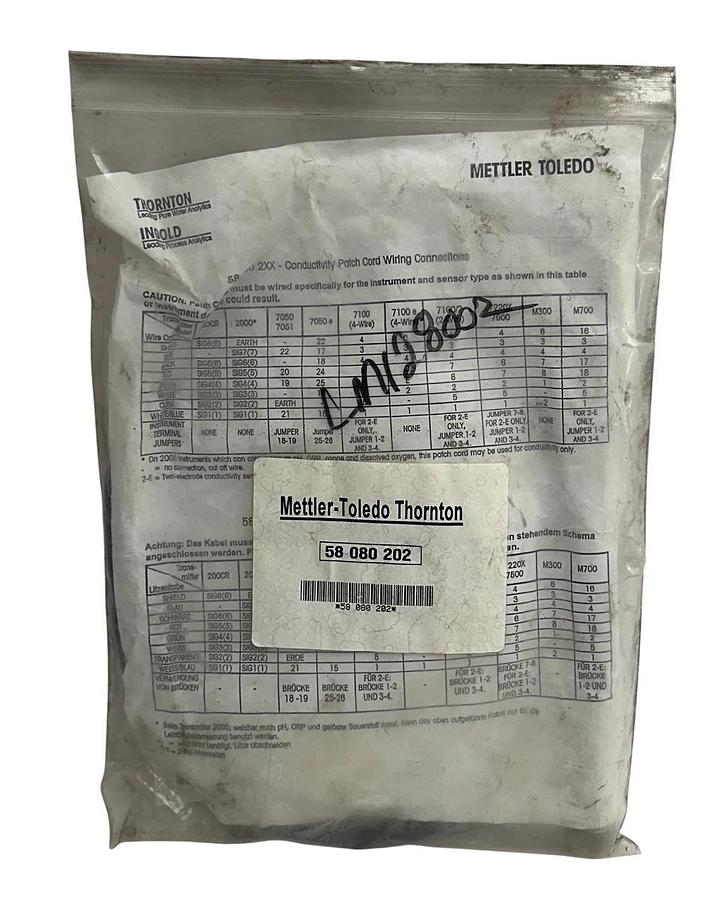 METTLER-TOLEDO THORNTON 58-080-202 / 58080202 UniCond CONDUCTIVITY/RES 10' NSMP