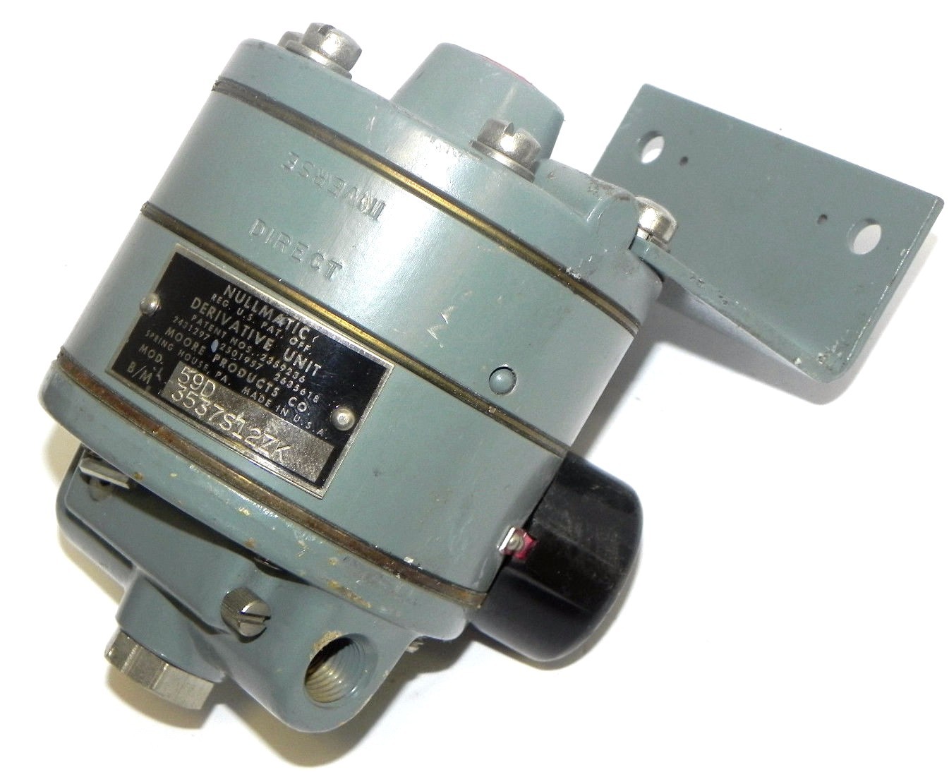 Used NEW MOORE PRODUCTS CO. 59D NULLMATIC DERIVATIVE UNIT B/M: 3537S12ZK