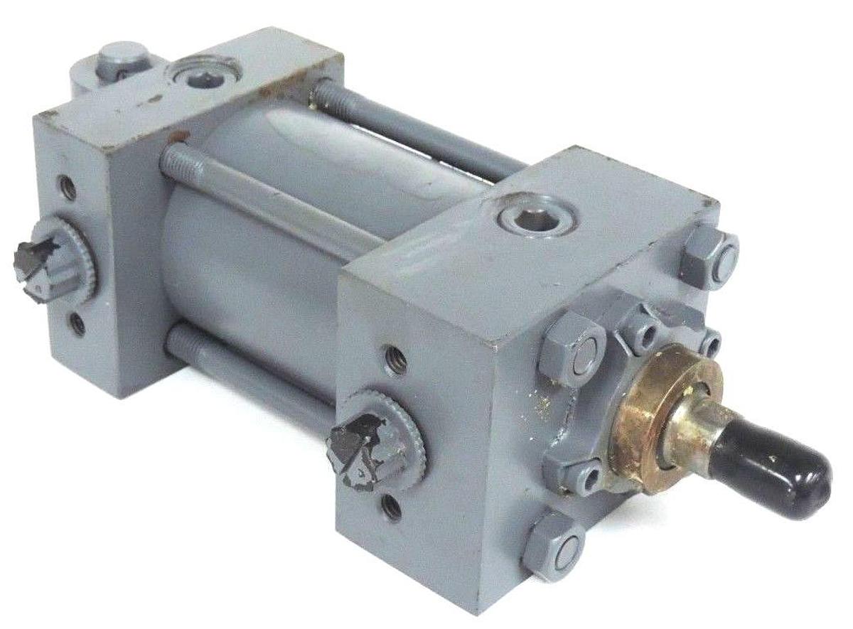 Used NEW MILLER AA-84B2B-02.00-1.500-0063-N11-0 CYLINDER 250 PSI SERIES AA