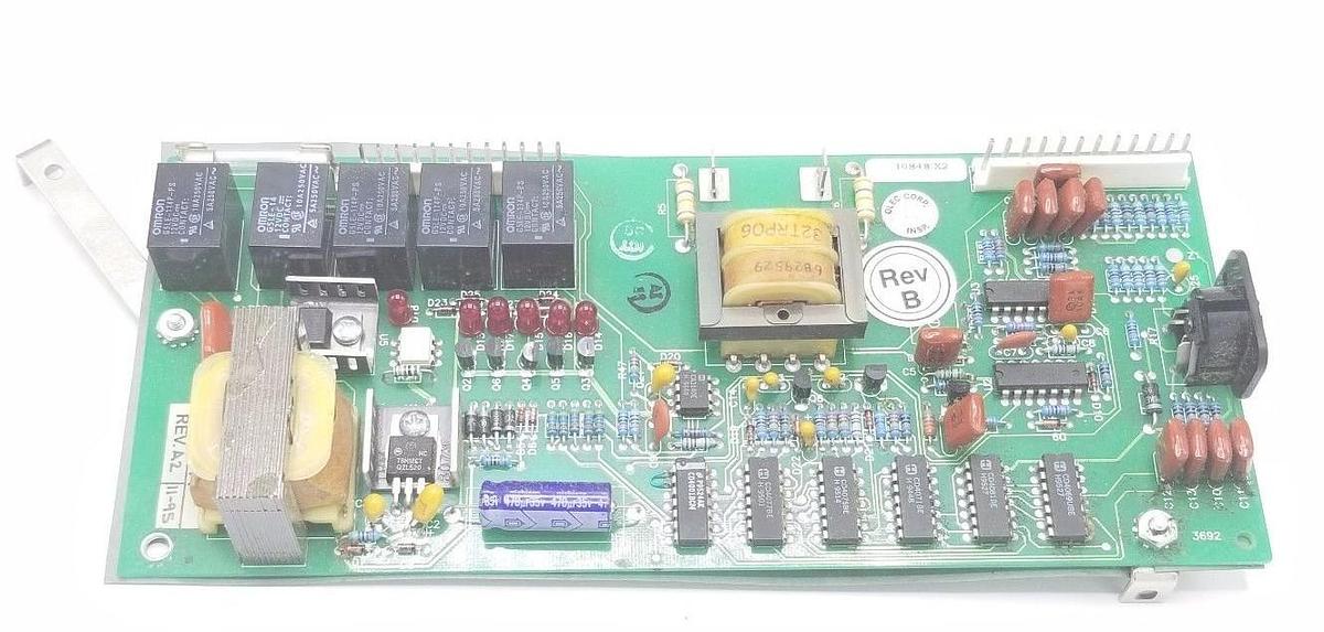 Used OLEC 64MV407V REV. A2 CONTROL BOARD 10848-X2 REV. B