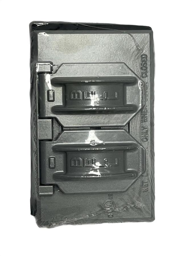 Lot of 6 Bell Outdoor 5180-0 Weatherproof Cover Single-Gang Duplex Gray – NEW