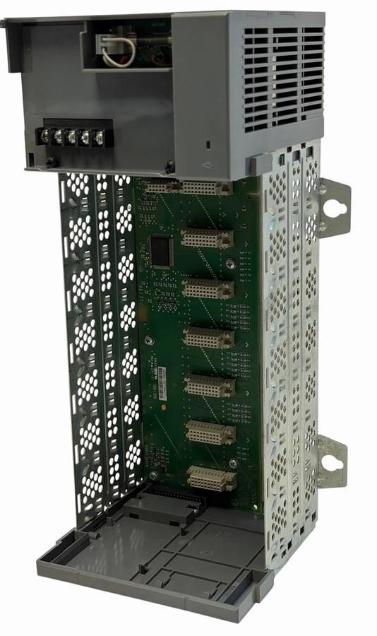 Used ALLEN BRADLEY 1746-P2 /C SLC 500 POWER SUPPLY W/ 1746-A7 /B SLOT RACK 7-SLOT