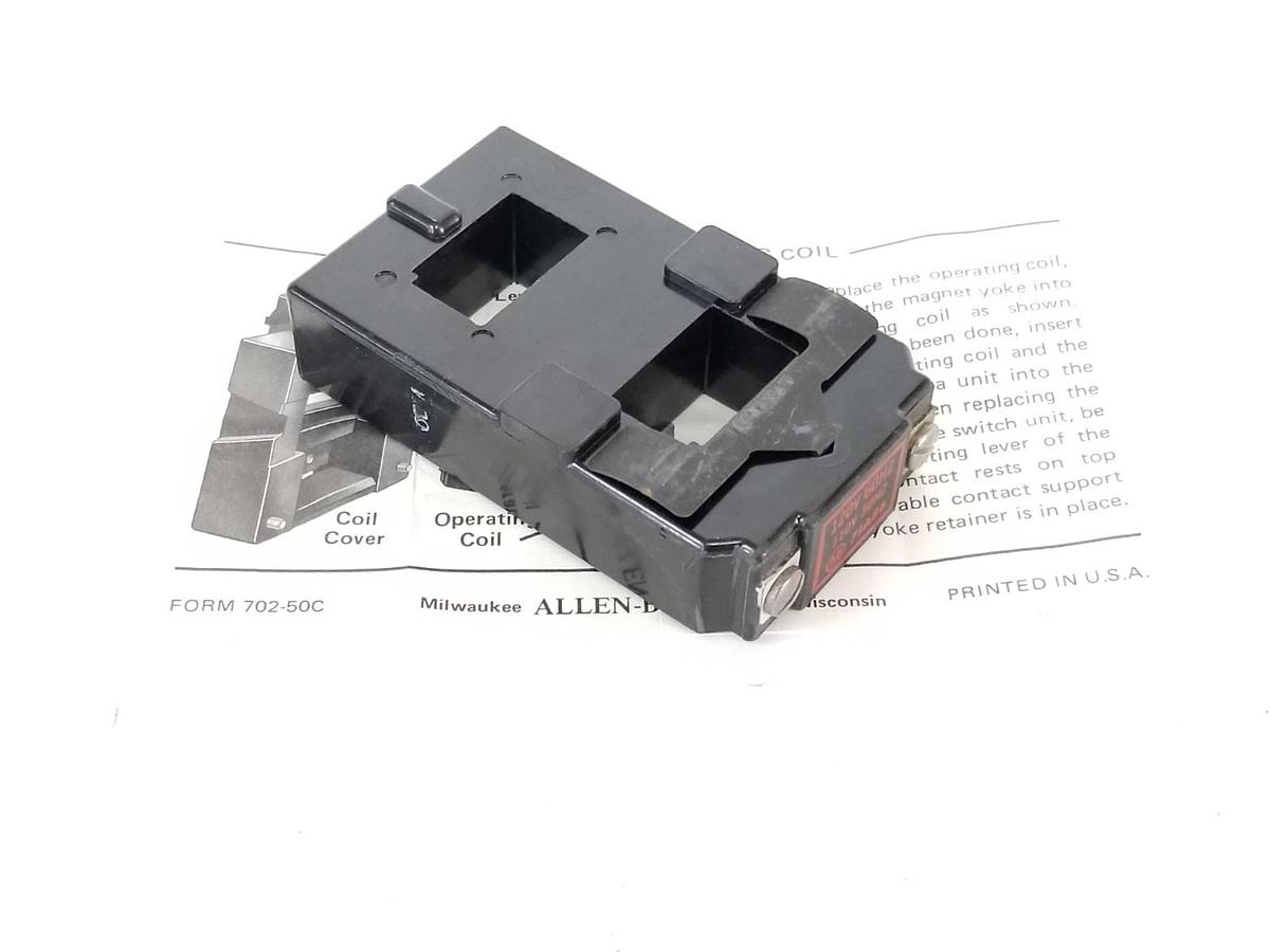 NIB ALLEN BRADLEY 71A86 COIL SER. K SIZE 1 120V/60HZ 110V/50HZ