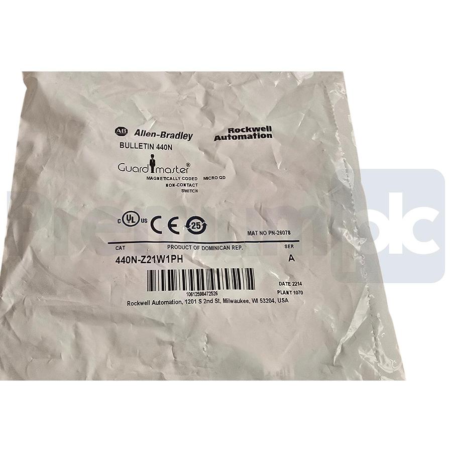 Allen Bradley 440N-Z21W1PH /A Guardmaster Magnetically Coded Non Contact Switch