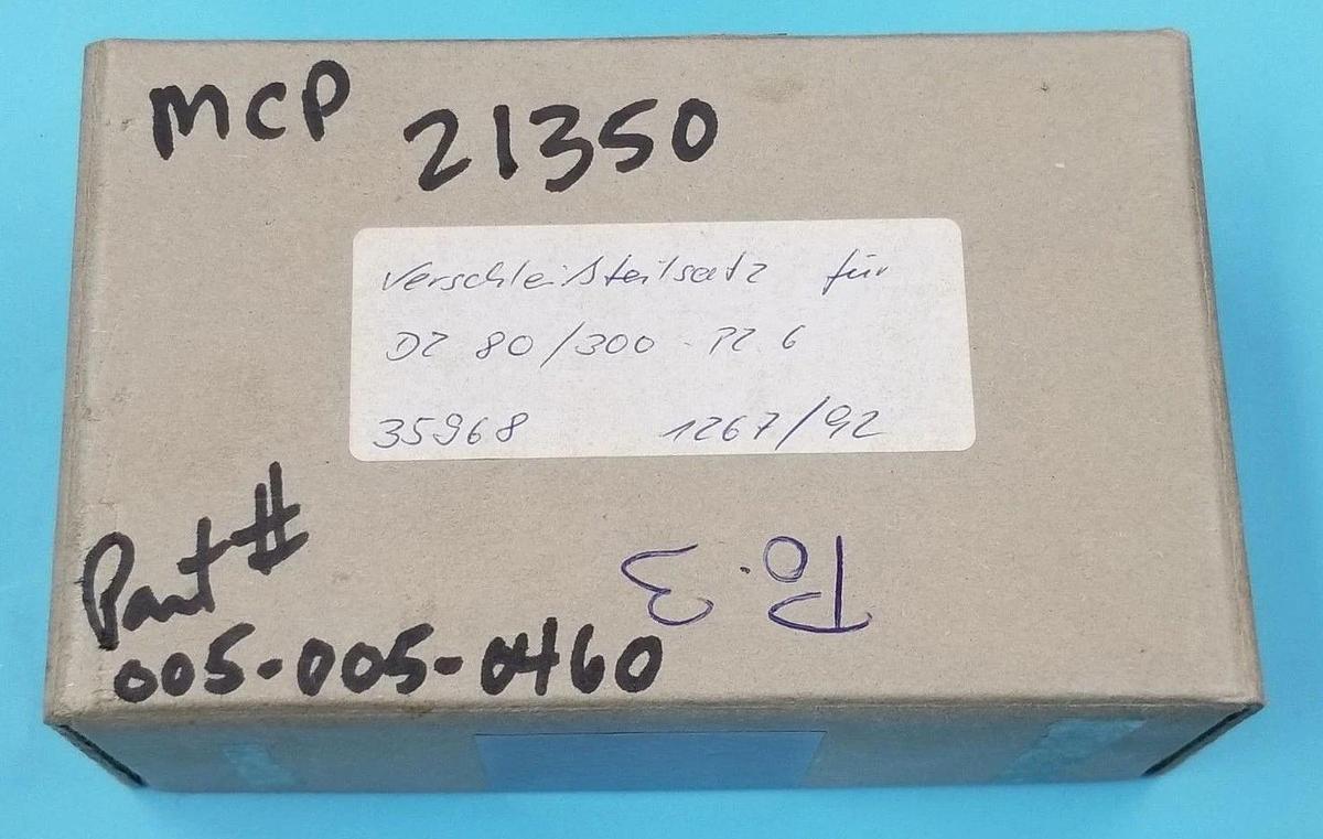 NIB BLEICKERT 35968 PNEUMATIC CYLINDER KIT TYPE DZ 80/300 P26, 005-005-0460