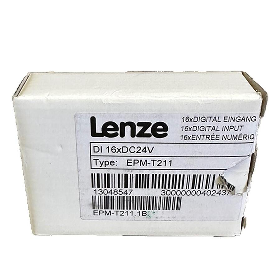 Used NEW LENZE EPM-T211 / EPMT211 DI 16xDC24V I/O MODULE 16-PT