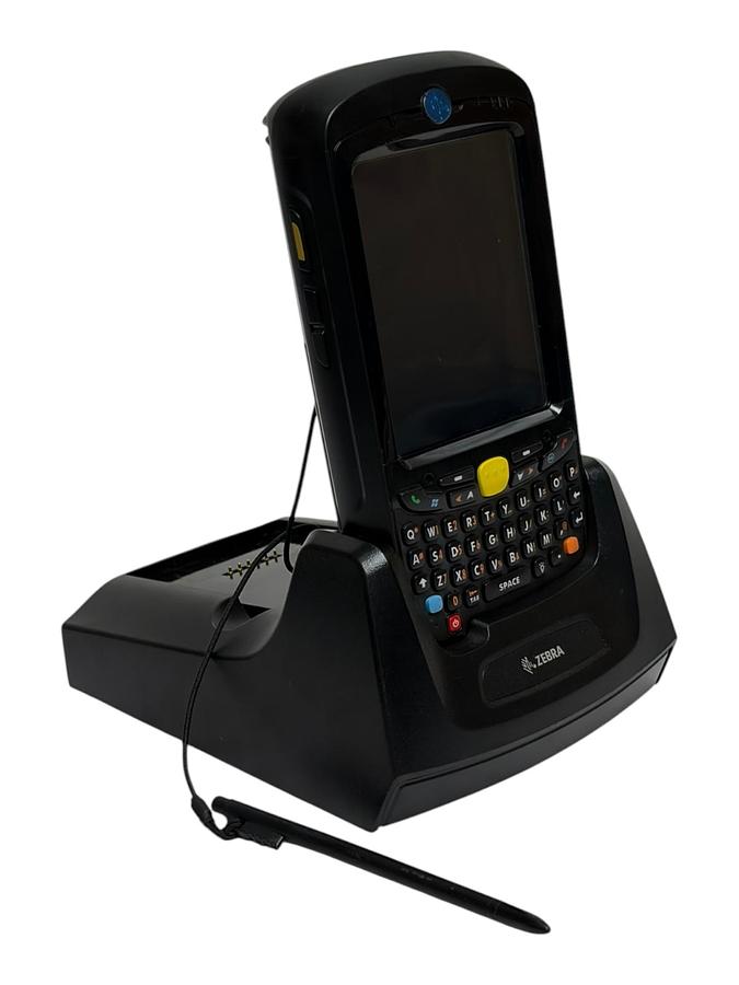 Used Zebra MC55E0 Barcode Scanner Mobile Computer CRD5500 Charging Cradle Bundle