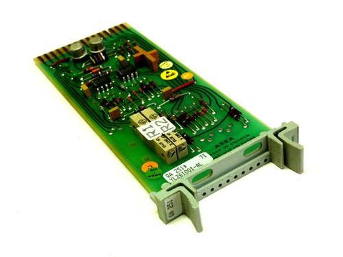 Used ASEA YL261001-AL QA 251 CIRCUIT BOARD YL261001AL
