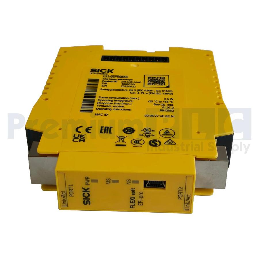 SICK FX3-GEPR00000 Flexi Soft SAFETY CONTROLLER GATEWAY EFI-pro ENet/IP 1069070