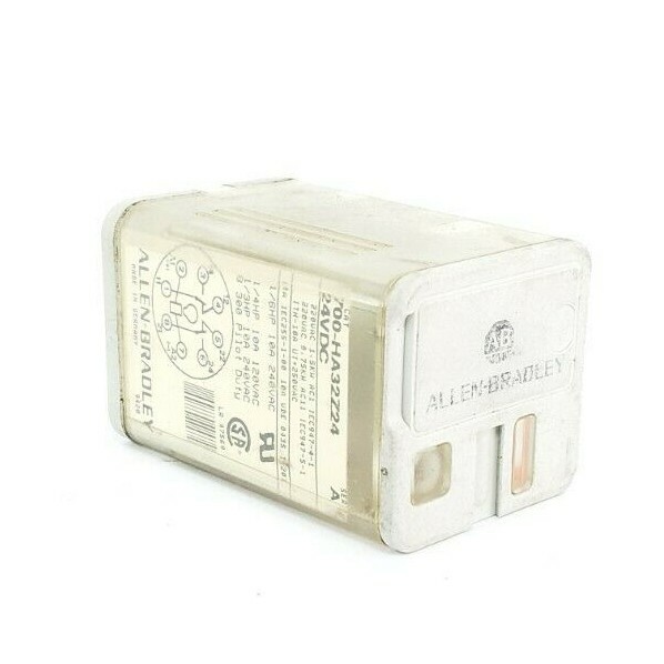 Used ALLEN BRADLEY 700-HA32Z24 RELAY 24VDC SER. A, 8 PIN, 700HA32Z24