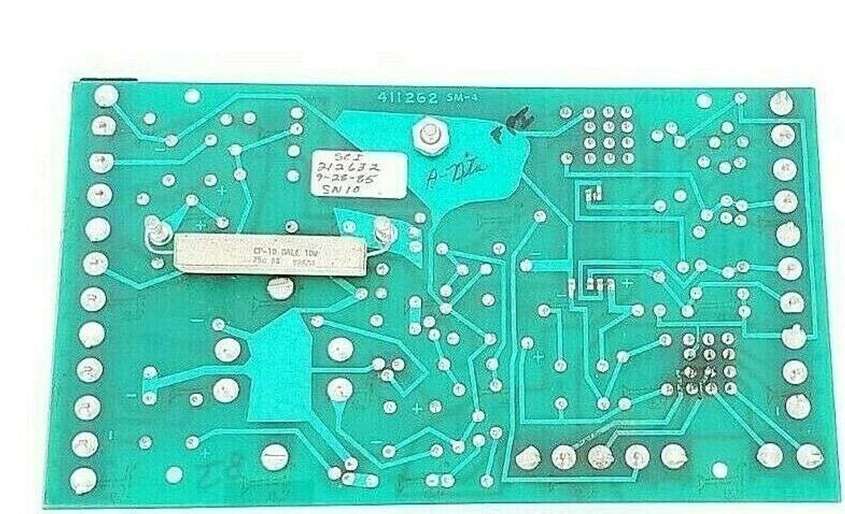 Used SCI CORPORATION 212632 PCB CIRCUIT BOARD 411262 SM-4 SN10 T51-10 M26-9311