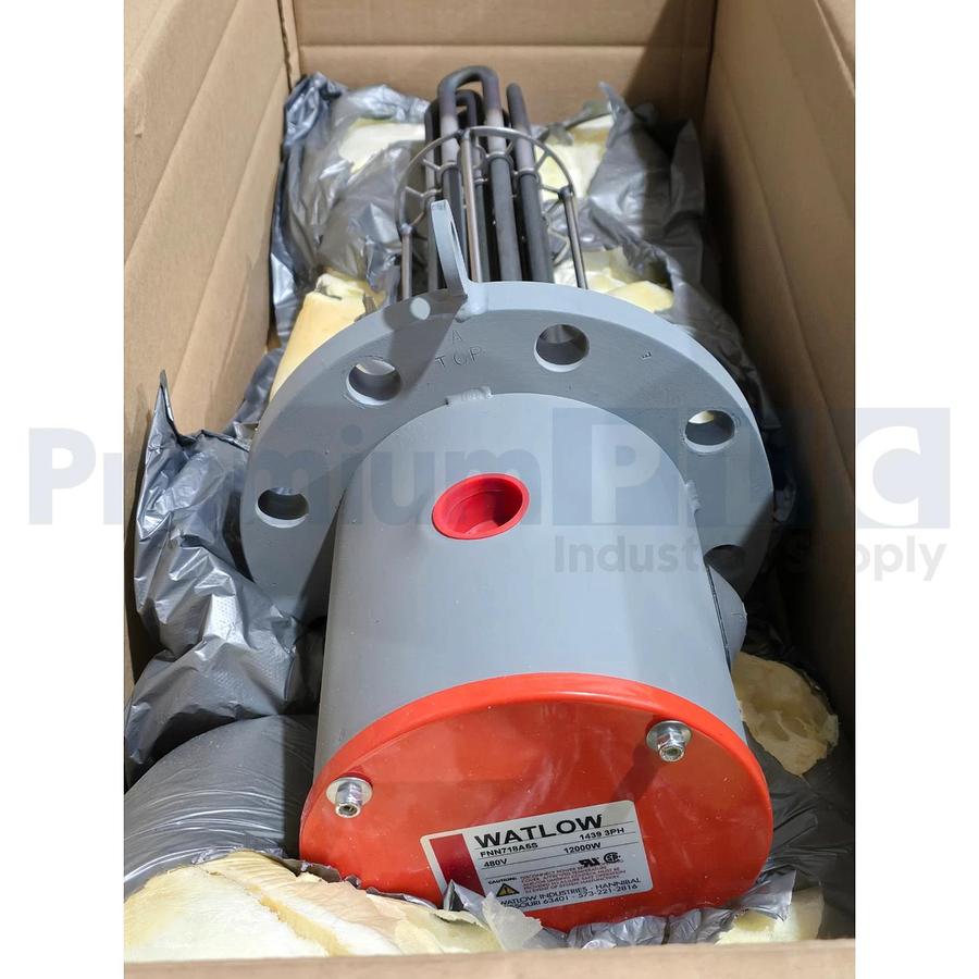 WATLOW FNN718A5S WATROD ANSI FLANGE IMMERSION HEATER 3PH 480V 12000W NSMP
