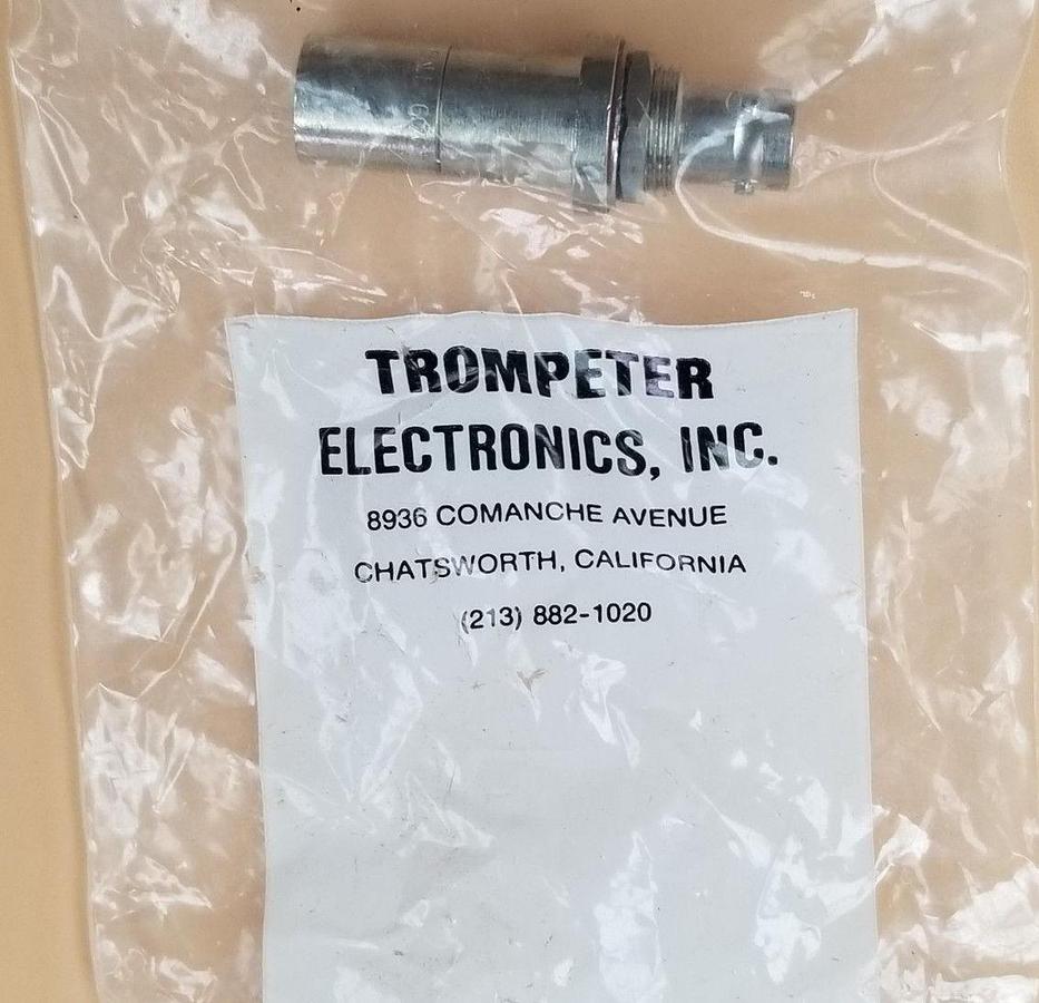 Used NEW IN BAG TROMPETER ELECTRONICS TNGBJ1-1-150 COAXIAL CONNECTOR TNGBJ11150