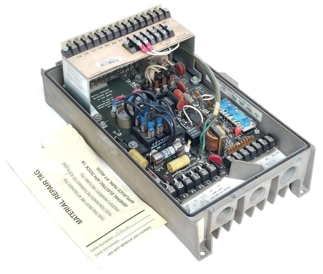 Used GE 6VFWC2100A3 STATOTROL 2 DRIVE 1HP, 193X643ABG 222, 44B331759-G02