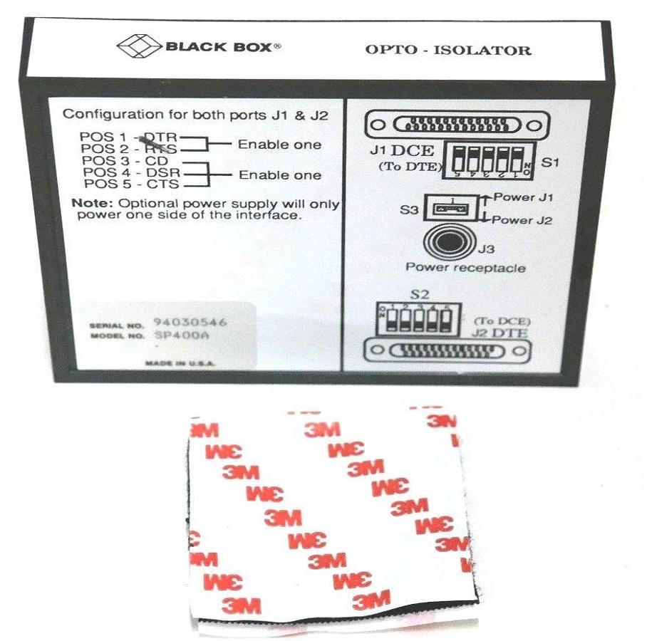 NEW BLACK BOX SP400A OPTO ISOLATOR