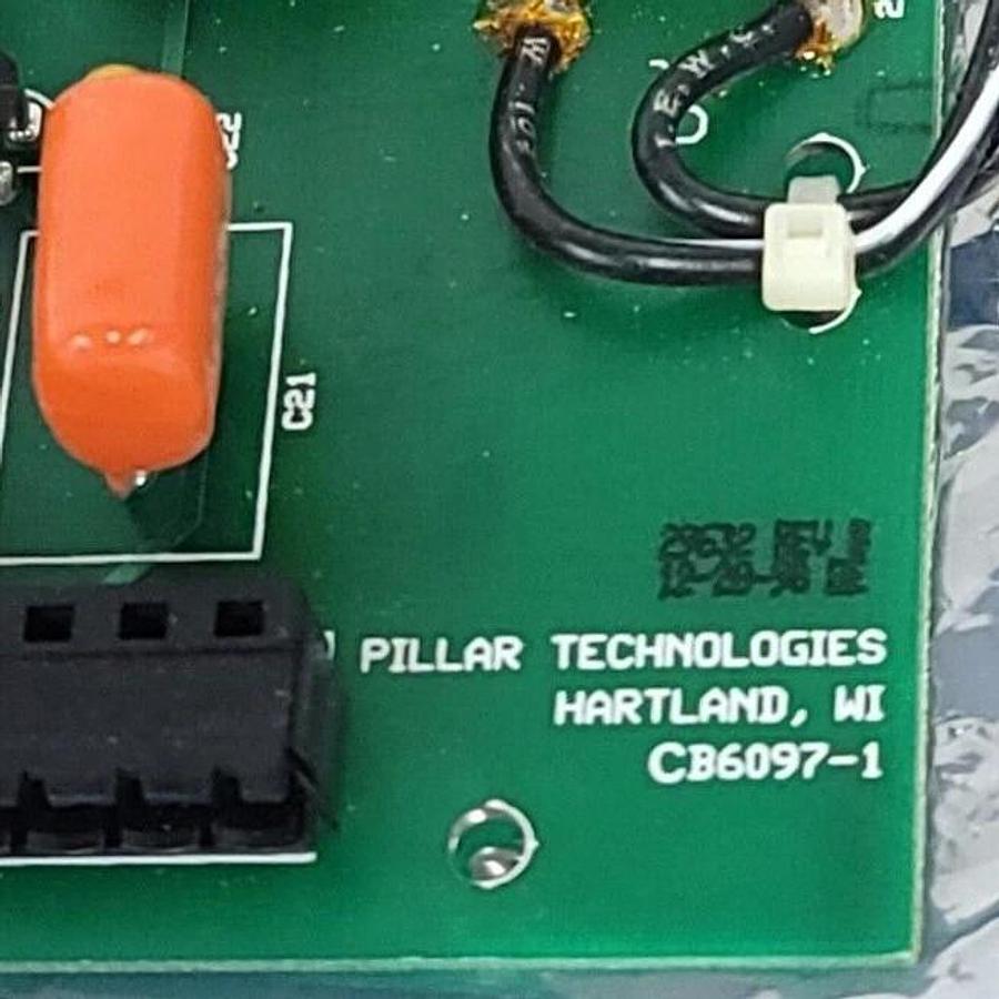 Used PILLAR TECHNOLOGIES CB6097-5 POWER BOARD CB60975 TESTED