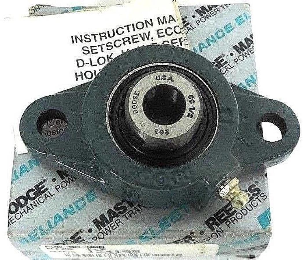Used NIB DODGE RELIANCE ELECTRIC F2B-8C-008 FLANGE BLOCK BEARING 1/2", 124198