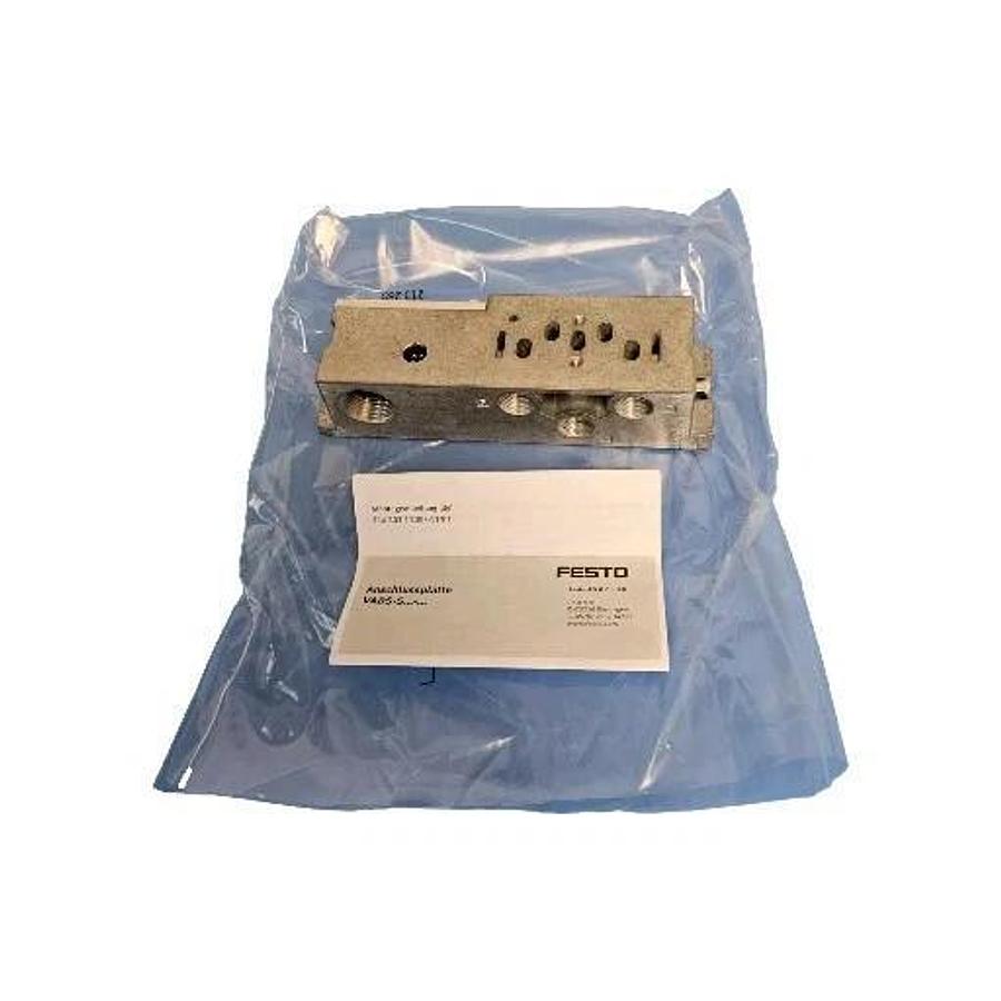Used NIB FESTO VABS-S4-1S-G14-B-K2 SUB-BASE MAT. NR. 541065