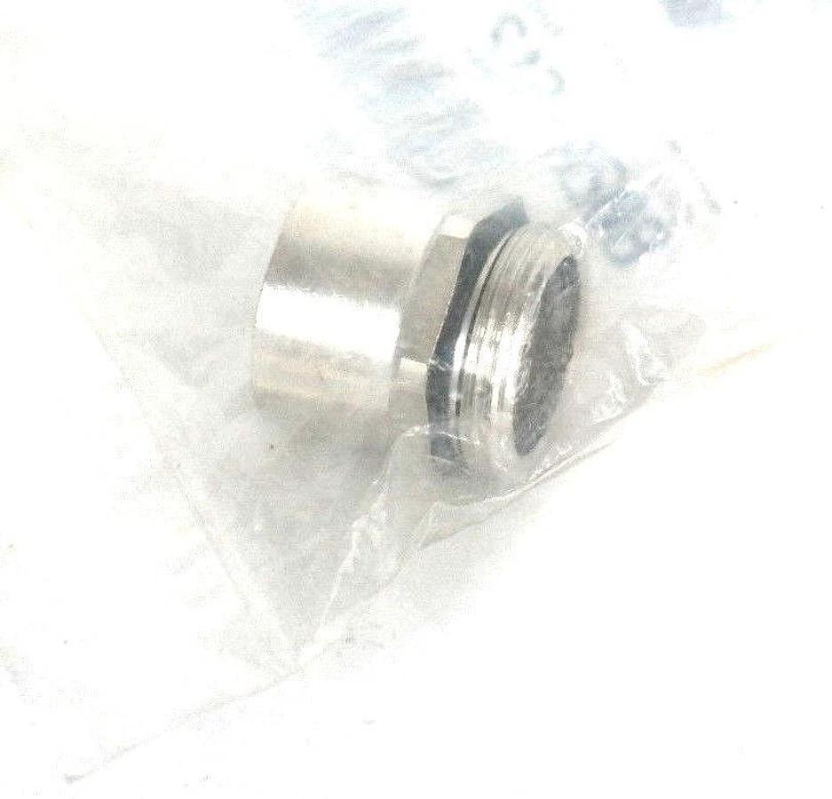 Used NEW ALLEN BRADLEY 802A-S12 SER. B CONDUIT ADAPTOR PG16 TO 1/2-14NPT 802AS12