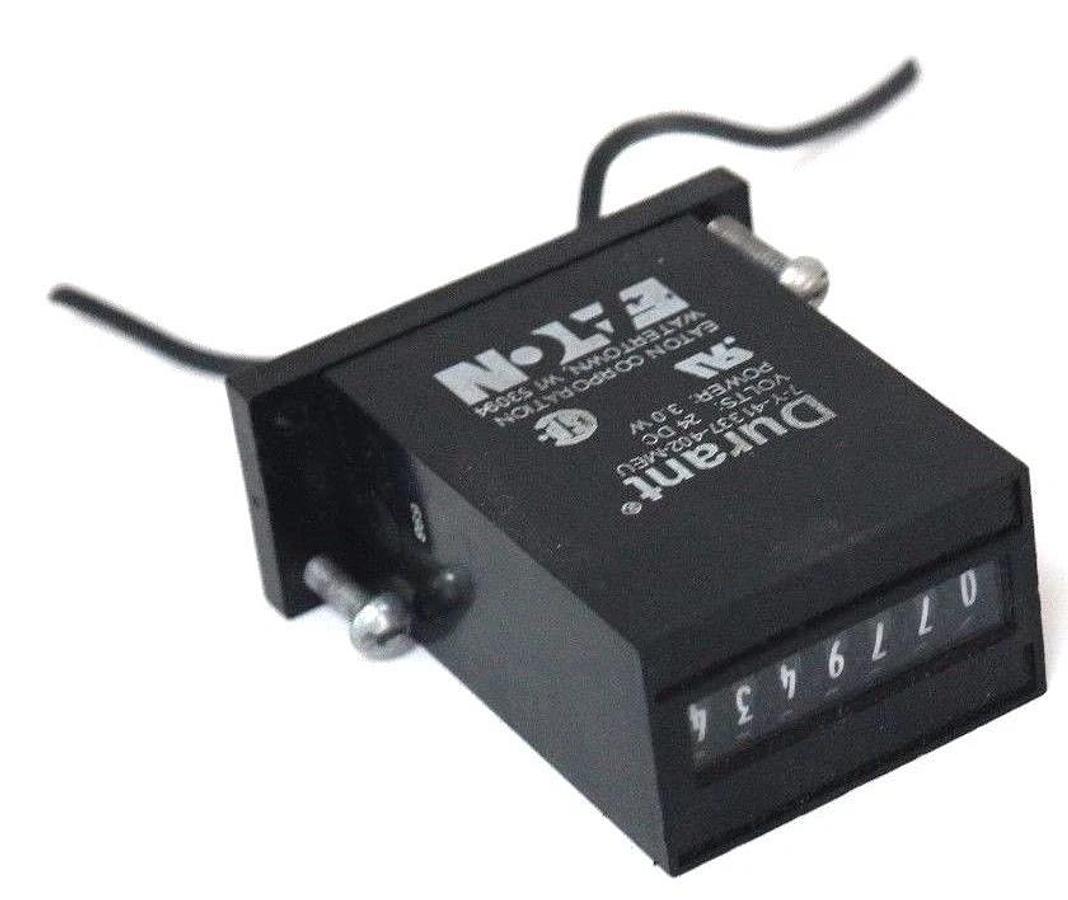 Used DURANT 7-Y-41337-402-MEU COUNTER MODULE 7DIGIT, 24VDC, 3.0 WATT, 7Y41337402MEU