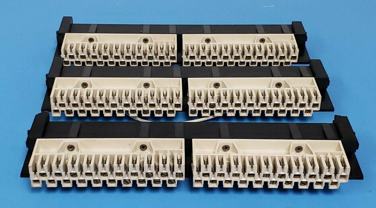 Used LOT OF 3 COOPER USD 15173-1 / 15173-2 TERMINAL BLOCK WIRING ARM ASSEMBLIES